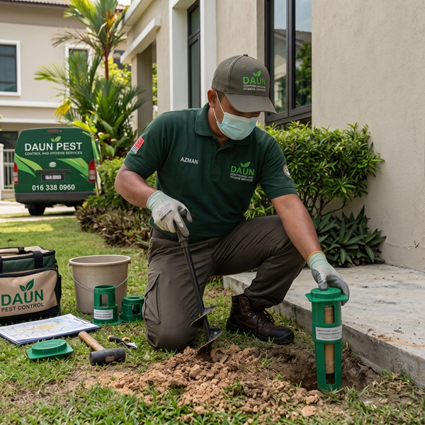 Termite Baiting System In Ground Station Image 7